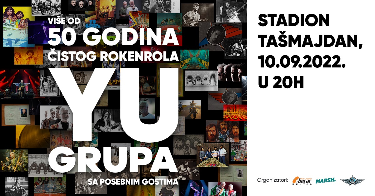 YU GRUPA - VIŠE OD 50 GODINA ČISTOG ROKENROLA