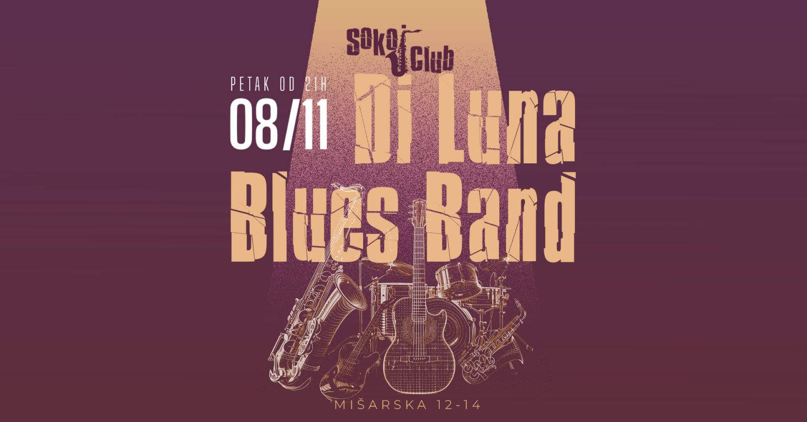 Di Luna Blues Band ovog petka u Klubu Sokoj