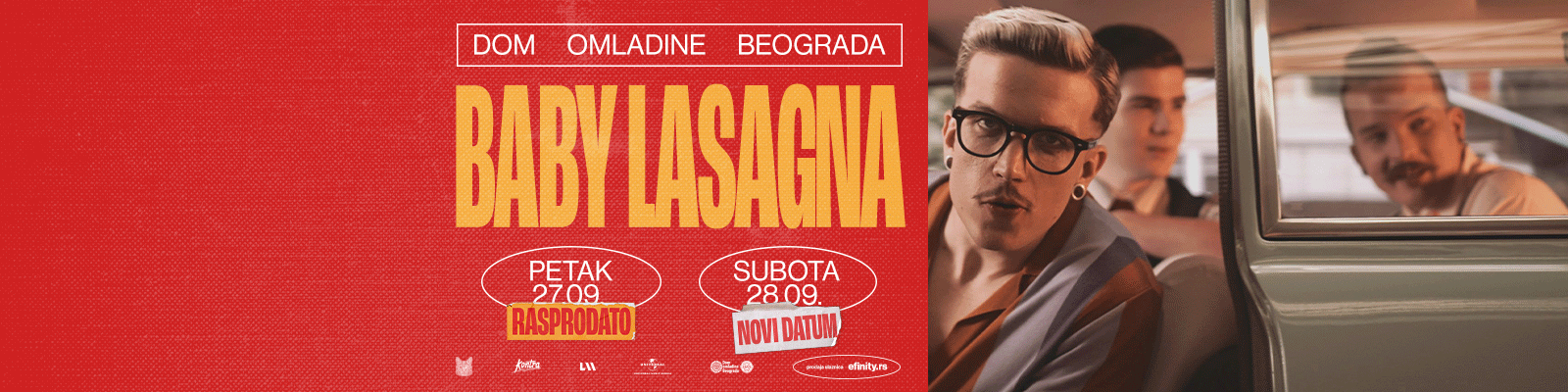 Baby Lasagna rasprodao je prvi i zakazao drugi koncert u Beogradu